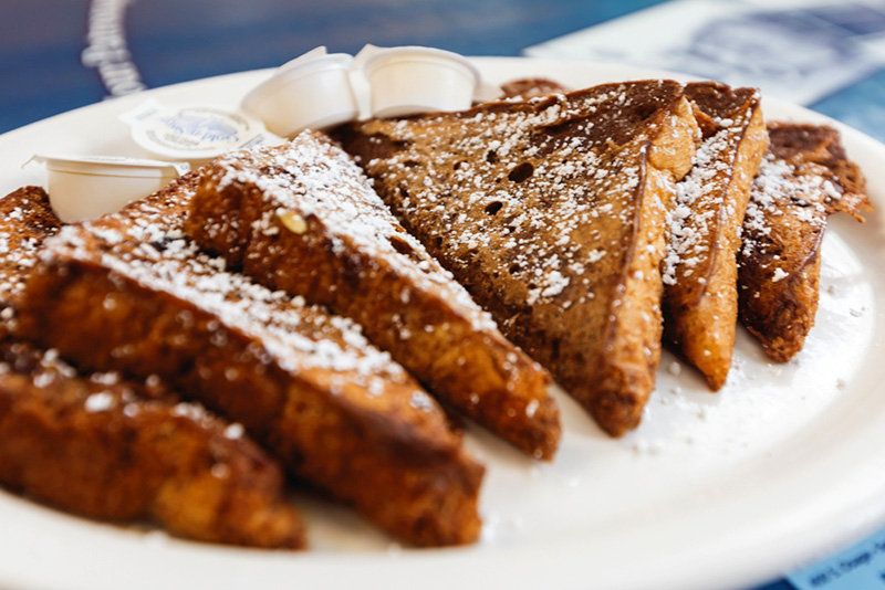 Plate of french toast